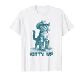 Kitty Up Country Music Cat Lover T-Shirt - Aesthetic Graphic Men Women - T-Shirt, Sweatshirt, Hoodie