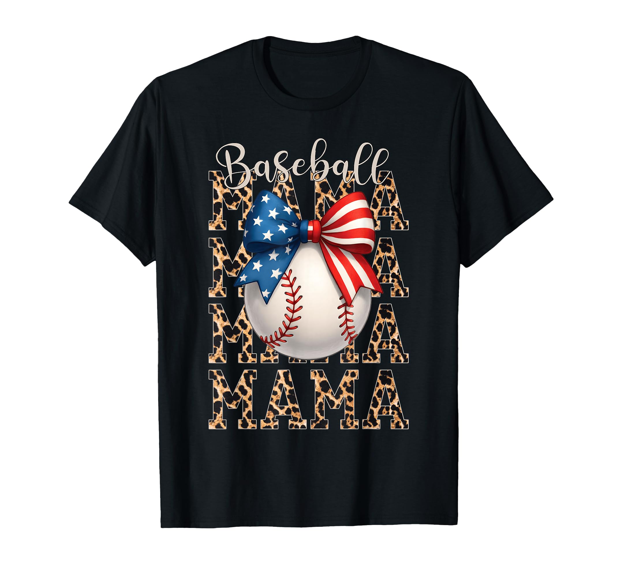 Baseball Mama Game Day Baseball Usa T-Shirt - Custom Art Print Men Women - T-Shirt, Sweatshirt, Hoodie