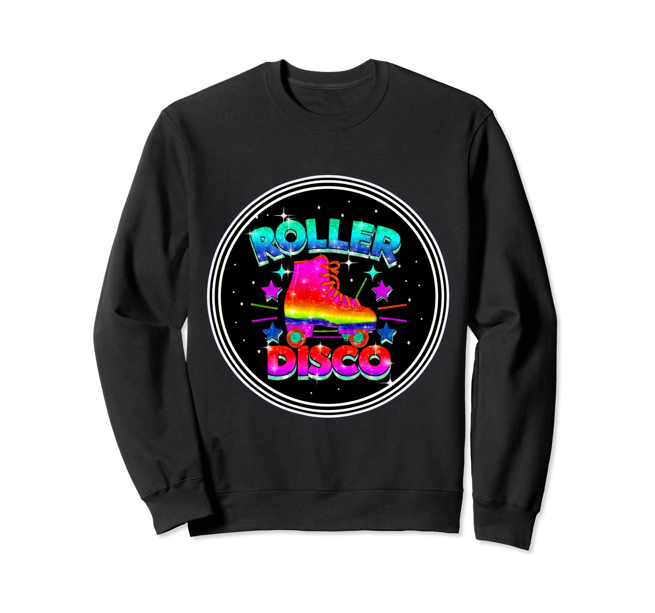 Roller Disco Fun Roller Skates Novelty Sweatshirt - Trendy Graphic Unisex - T-Shirt, Sweatshirt, Hoodie