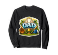 Baseball Dad Son Daughter Player Sweatshirt - Fun Novelty Design Men Women - T-Shirt, Sweatshirt, Hoodie