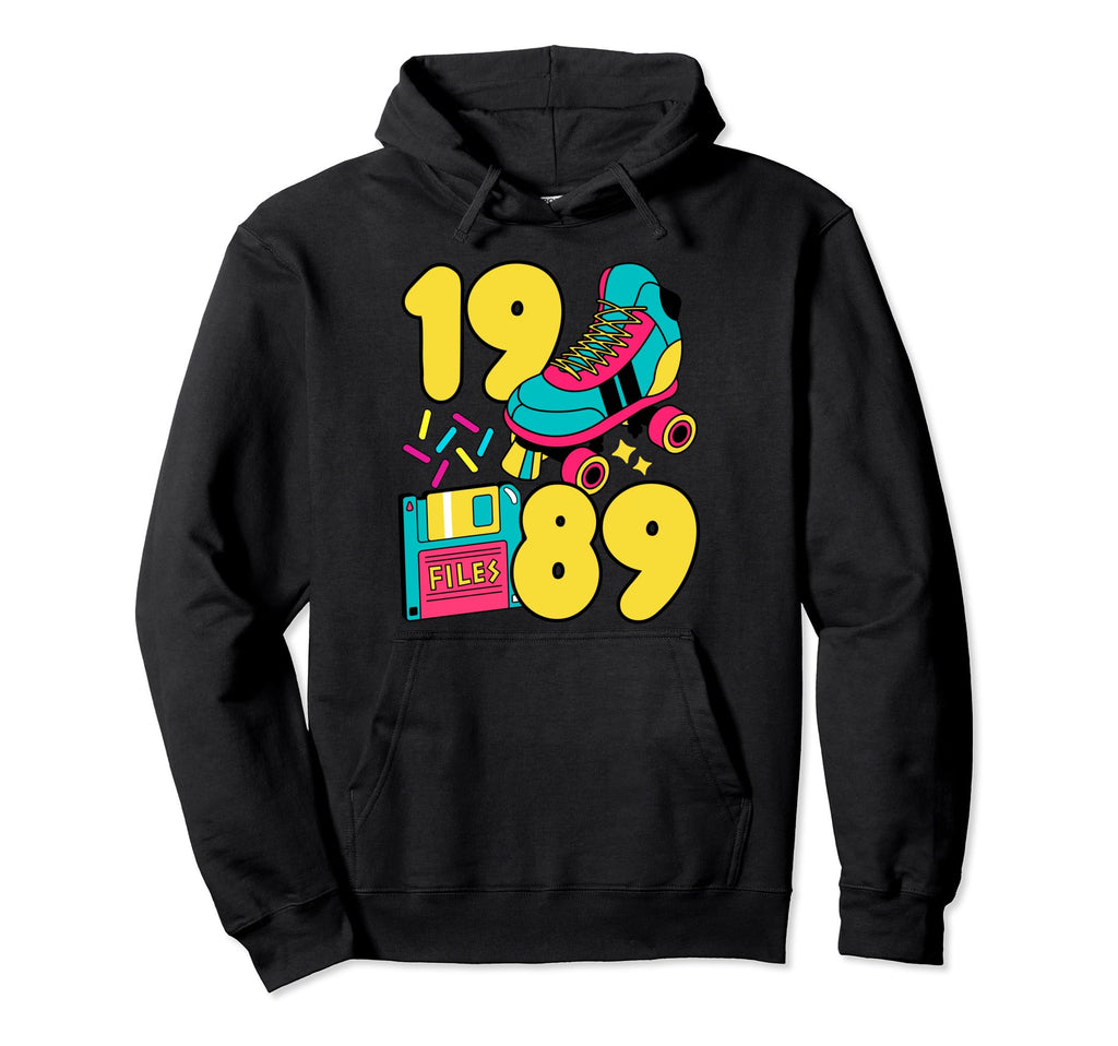 1989 Good Times 80S Tech Candy Roller Hoodie - Fun Novelty Design Unisex - T-Shirt, Sweatshirt, Hoodie