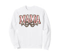 Leopard Baseball Mama Coquette Sweatshirt - Aesthetic Graphic Men Women - T-Shirt, Sweatshirt, Hoodie