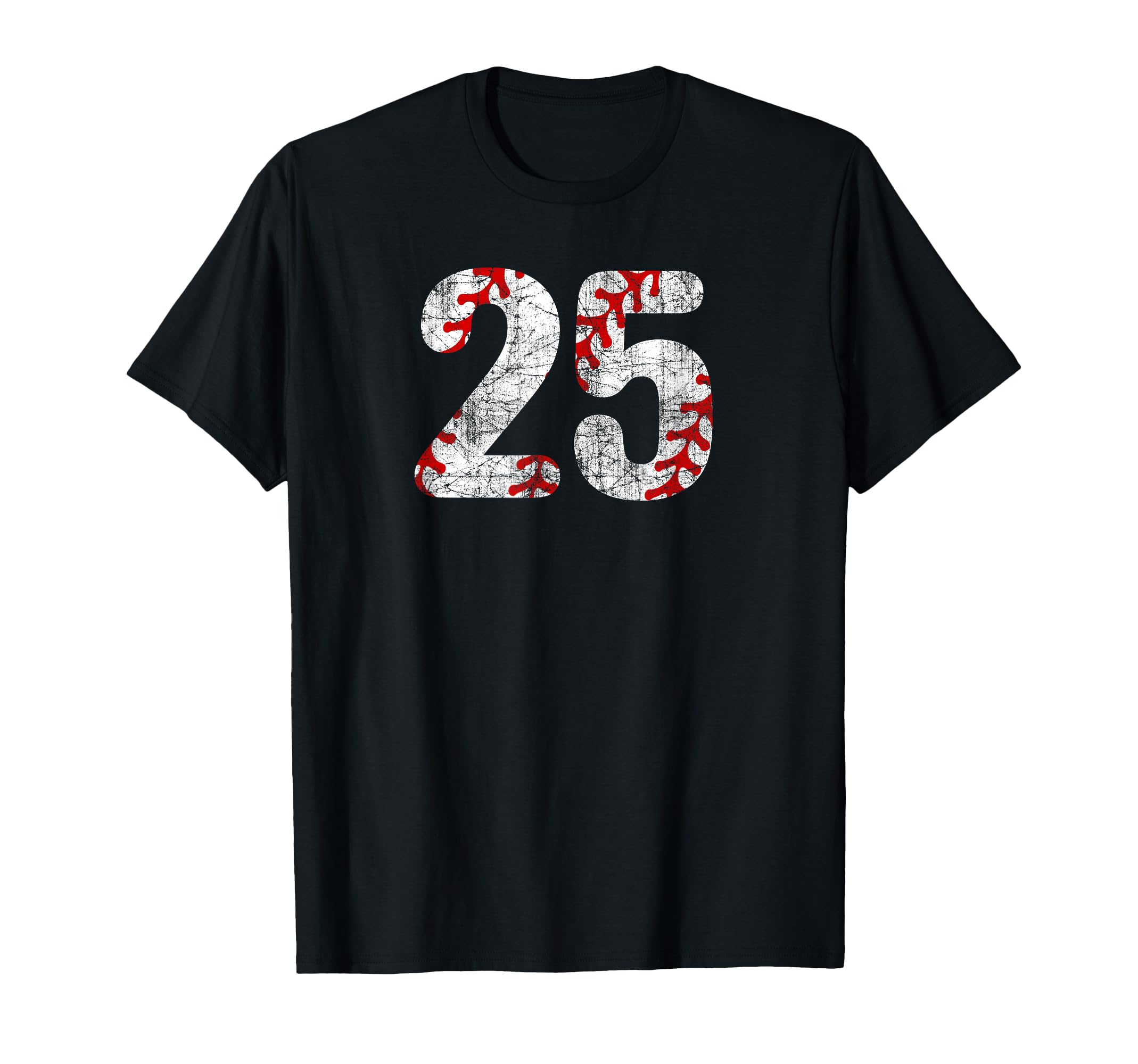 Baseball Laces Mom 25 Fan Jersey T-Shirt - Unique Graphic Men Women - T-Shirt, Sweatshirt, Hoodie