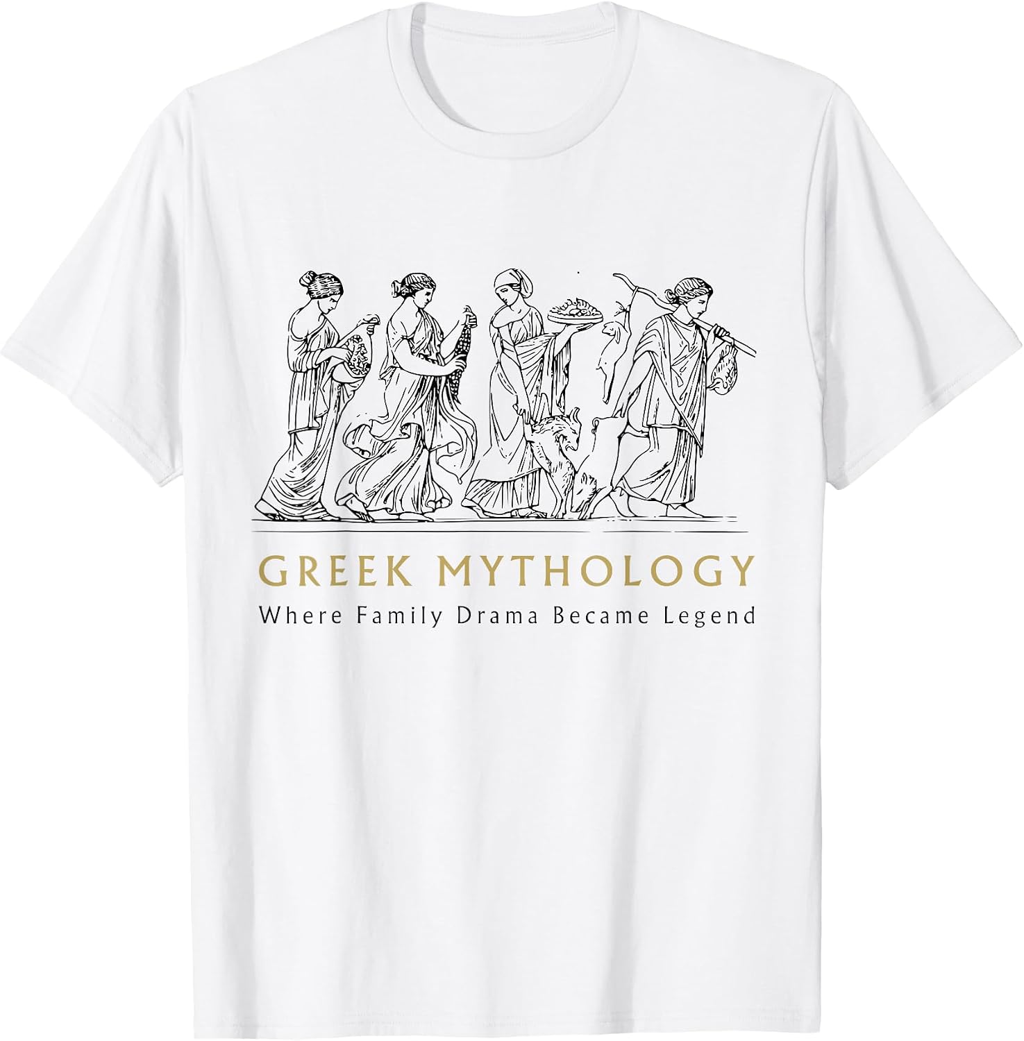 Classic Greek Designs by Dimitris Athens Studio - Adult & Kids T-Shirts, Sweatshirts & Hoodies apparel design preview 1