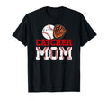 Baseball Catcher Mom Baseball Catcher Mama T-Shirt - Trendy Graphic Unisex - T-Shirt, Sweatshirt, Hoodie