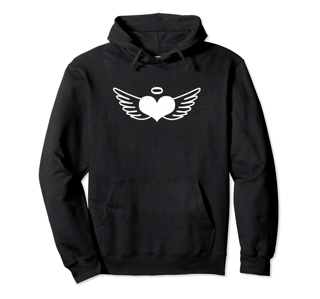 Winged Heart Y2K 2000S Harajuku Hoodie - Fun Novelty Design Men Women - T-Shirt, Sweatshirt, Hoodie