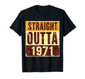 Straight Outta 1971 Birthday Mens T-Shirt - Custom Art Print for Adults - T-Shirt, Sweatshirt, Hoodie