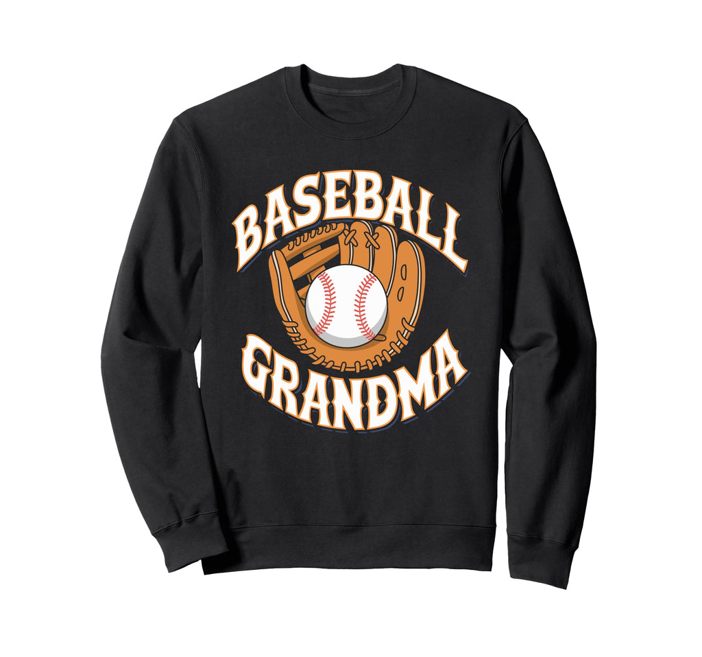 Proud Baseball Grandma Heart Sweatshirt - Streetwear Style for Adults - T-Shirt, Sweatshirt, Hoodie