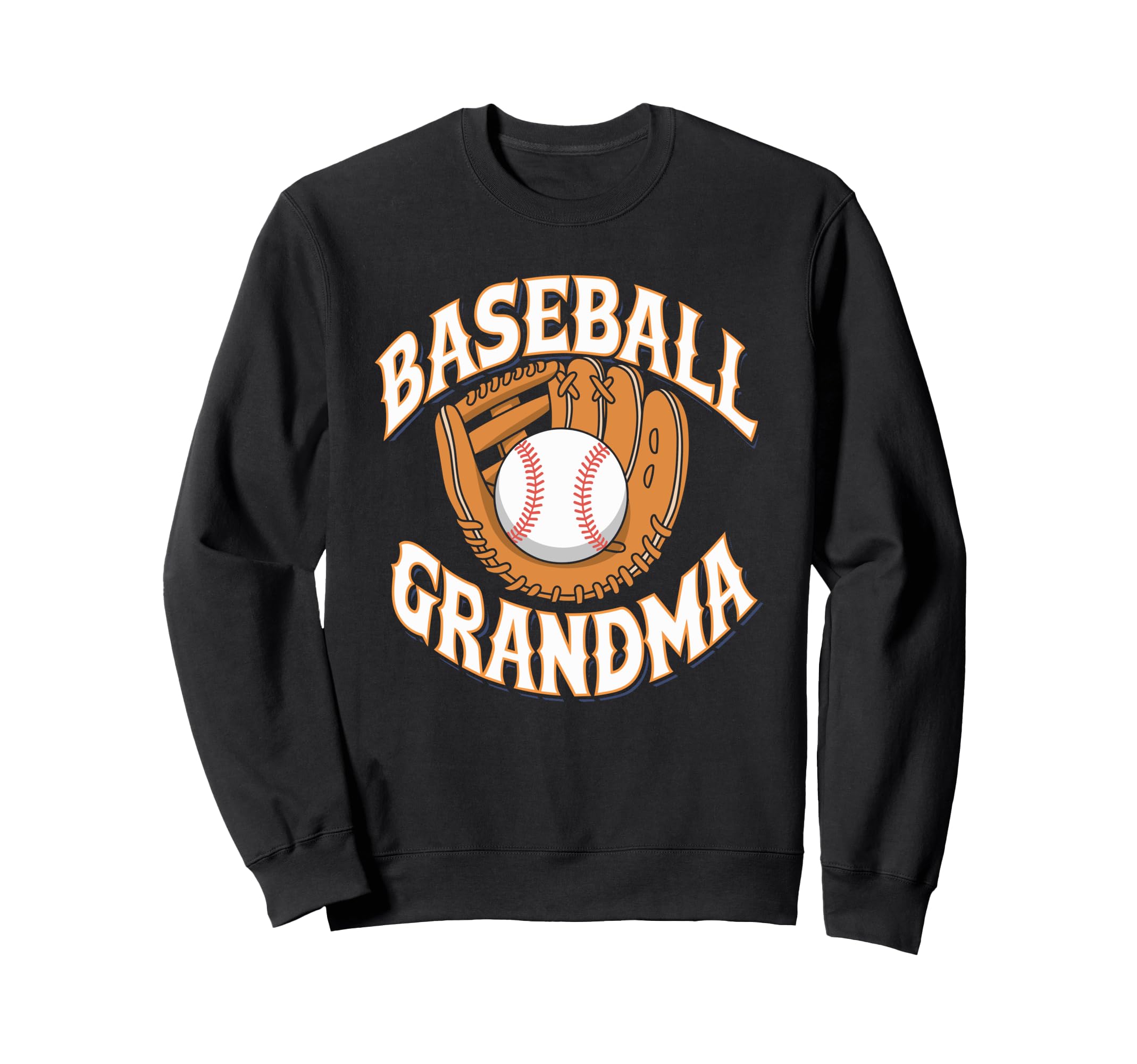Proud Baseball Grandma Heart Sweatshirt - Streetwear Style for Adults - T-Shirt, Sweatshirt, Hoodie