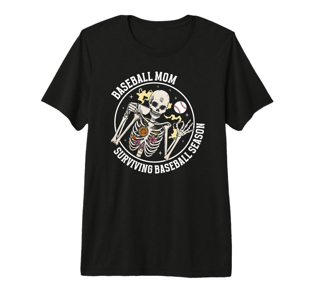 Baseball Mom Funny Mom Baseball T-Shirt - Custom Art Print Men Women - T-Shirt, Sweatshirt, Hoodie