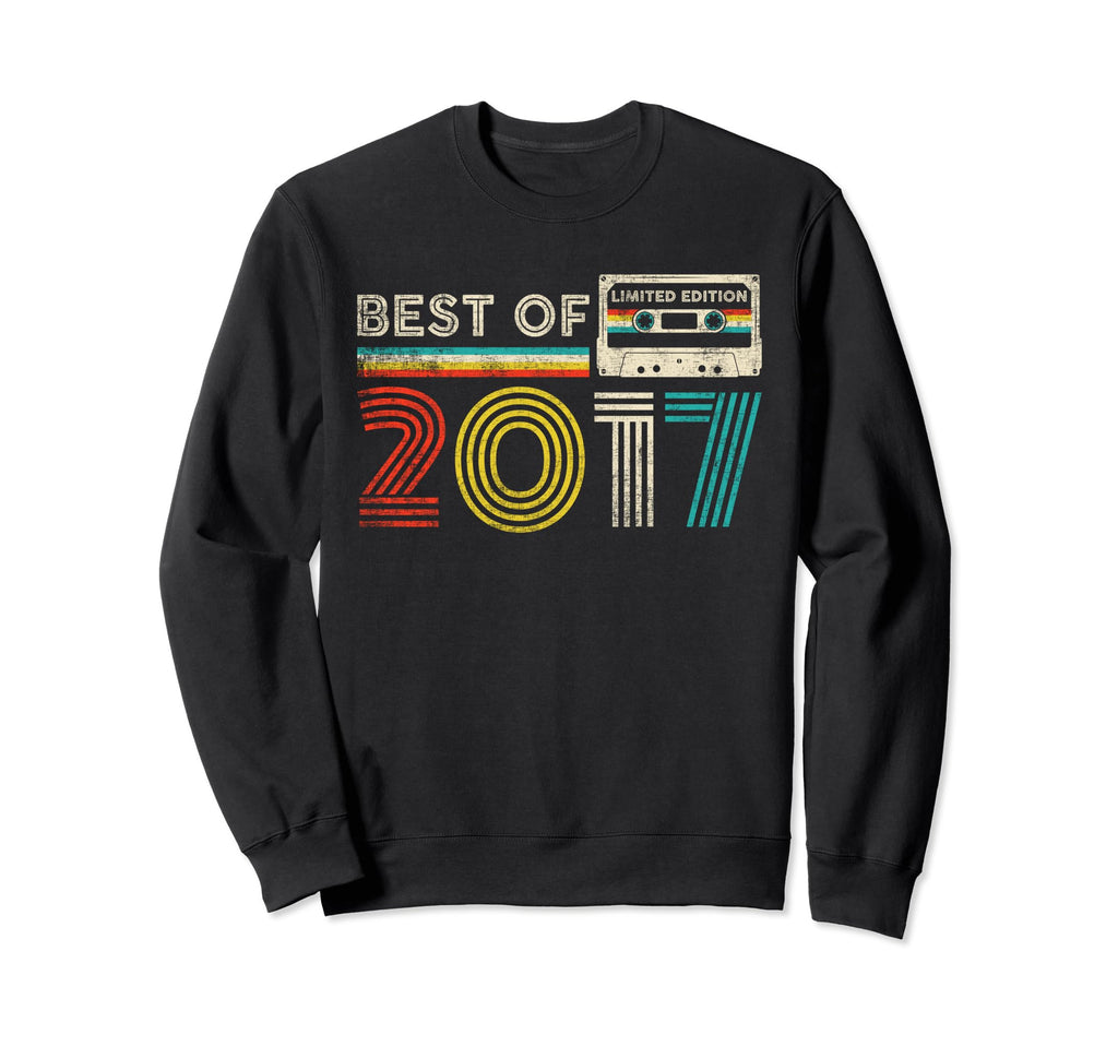 Best 2017 Birthday 2017 Cassette Sweatshirt - Trendy Graphic for Adults - T-Shirt, Sweatshirt, Hoodie