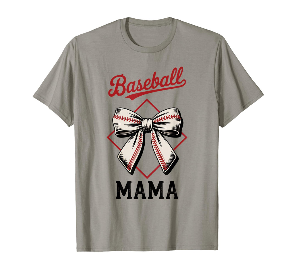Baseball Mama Game Day Sports Mom T-Shirt - Casual Everyday Wear Unisex - T-Shirt, Sweatshirt, Hoodie