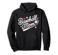Baseball Mom Sports Player Mother Hoodie - Custom Art Print for Adults - T-Shirt, Sweatshirt, Hoodie