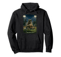 Funny Sloth Ballfield Baseball Field I Hoodie - Graphic Print Men Women - T-Shirt, Sweatshirt, Hoodie