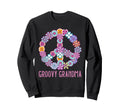 Hippie Oma Groovy Grandma Funny Sweatshirt - Streetwear Style for Adults - T-Shirt, Sweatshirt, Hoodie
