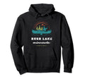 Rush Lake Minnesota Fishing Canoe Hoodie - Fun Novelty Design for Adults - T-Shirt, Sweatshirt, Hoodie