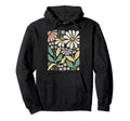 Wildflowers Flowers Pattern Summer Spring Hoodie - Trendy Graphic Unisex - T-Shirt, Sweatshirt, Hoodie