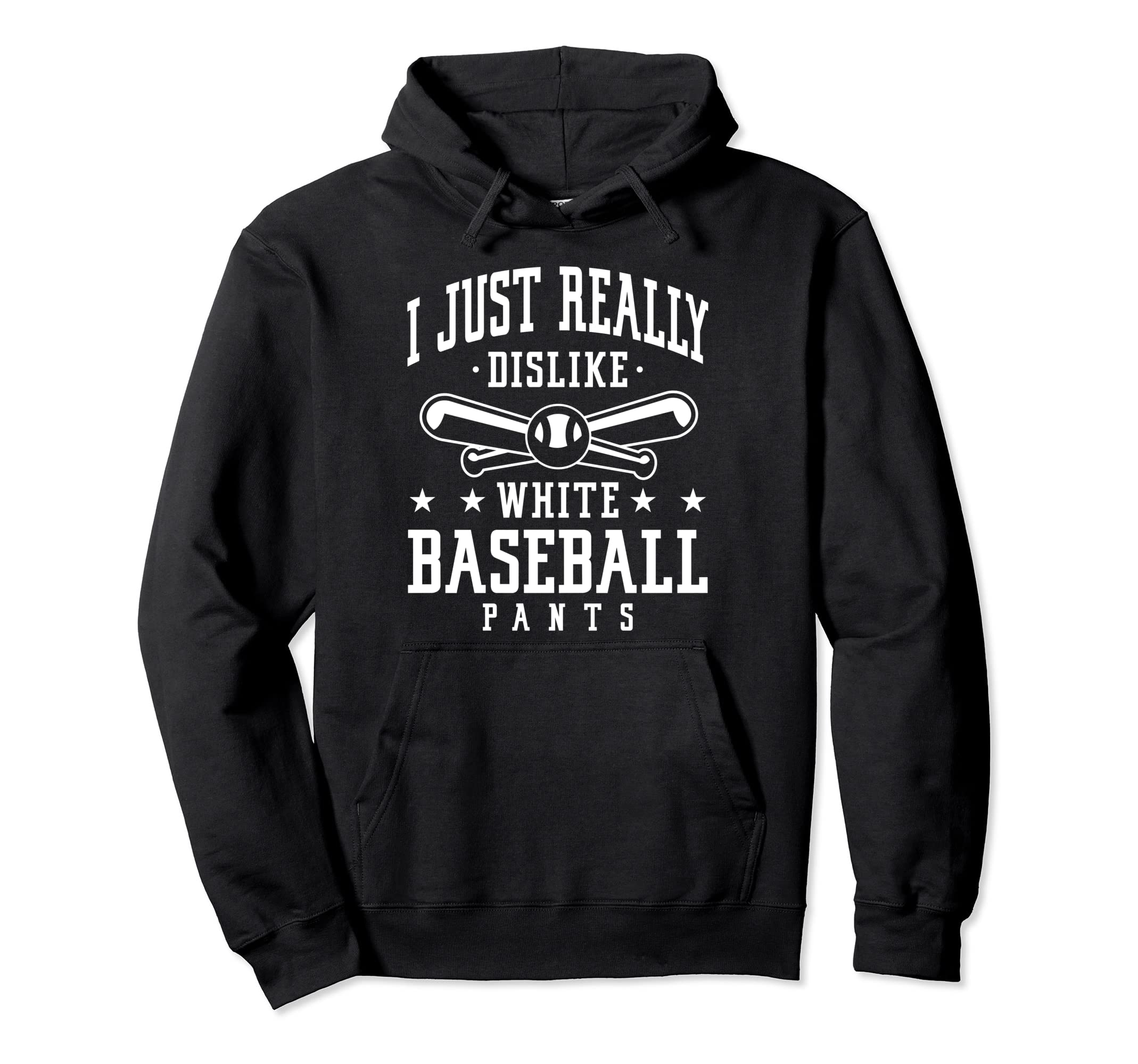 I Just Really Dislike White Baseball Hoodie - Streetwear Style for Adults - T-Shirt, Sweatshirt, Hoodie