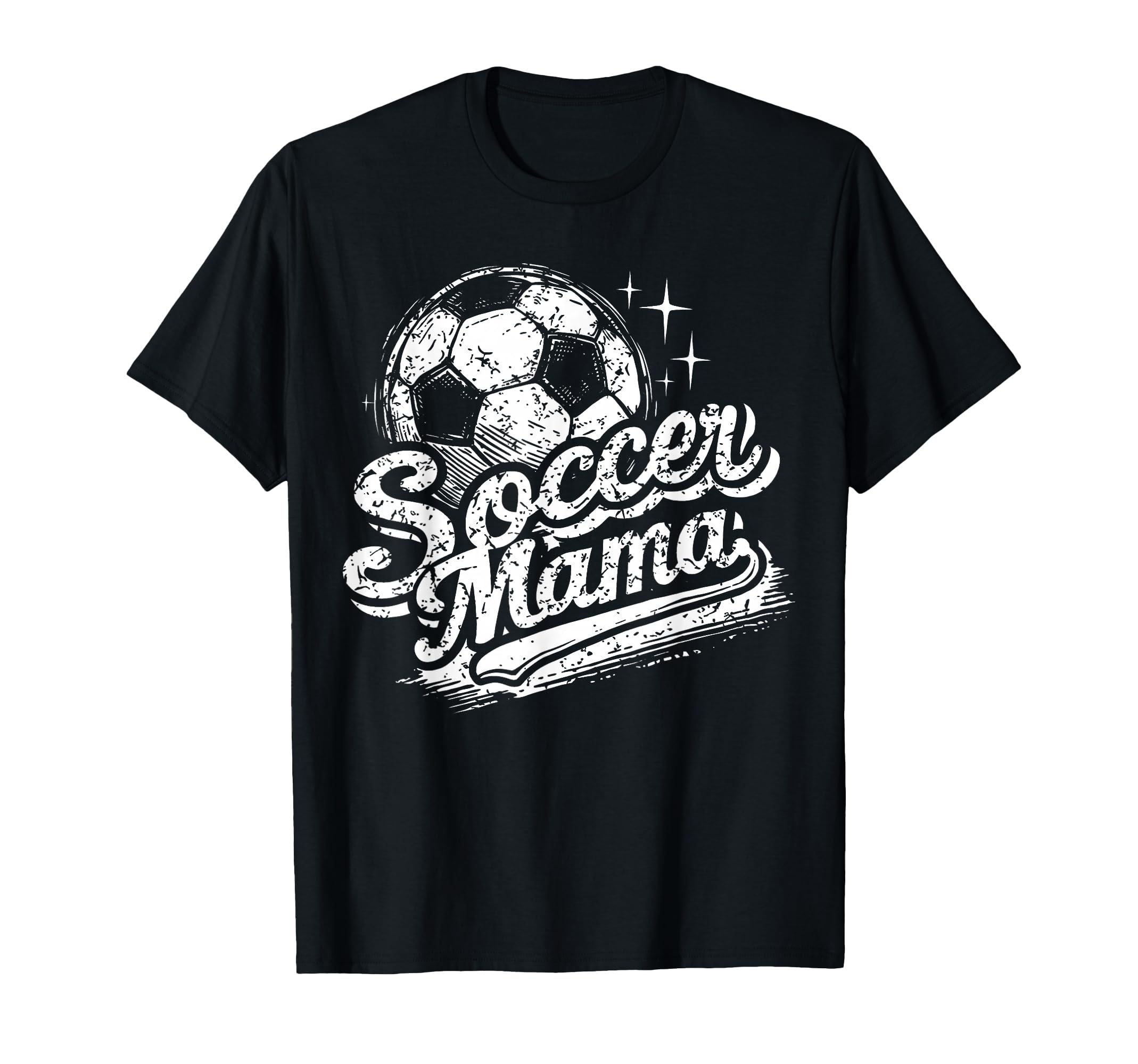Soccer Mama Soccer Mom Birthday T-Shirt - Fun Novelty Design for Adults - T-Shirt, Sweatshirt, Hoodie