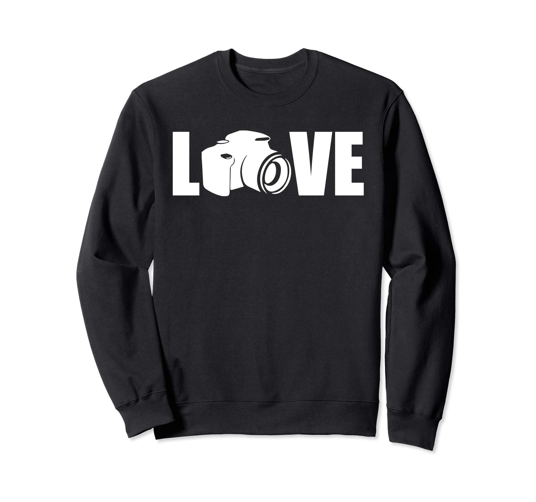 Photography Love Camera Lens Tees Photo Sweatshirt - Unique Graphic Unisex - T-Shirt, Sweatshirt, Hoodie