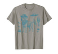 Labrador Retriever Dog Cowboy Ufo T-Shirt - Trendy Graphic for Adults - T-Shirt, Sweatshirt, Hoodie