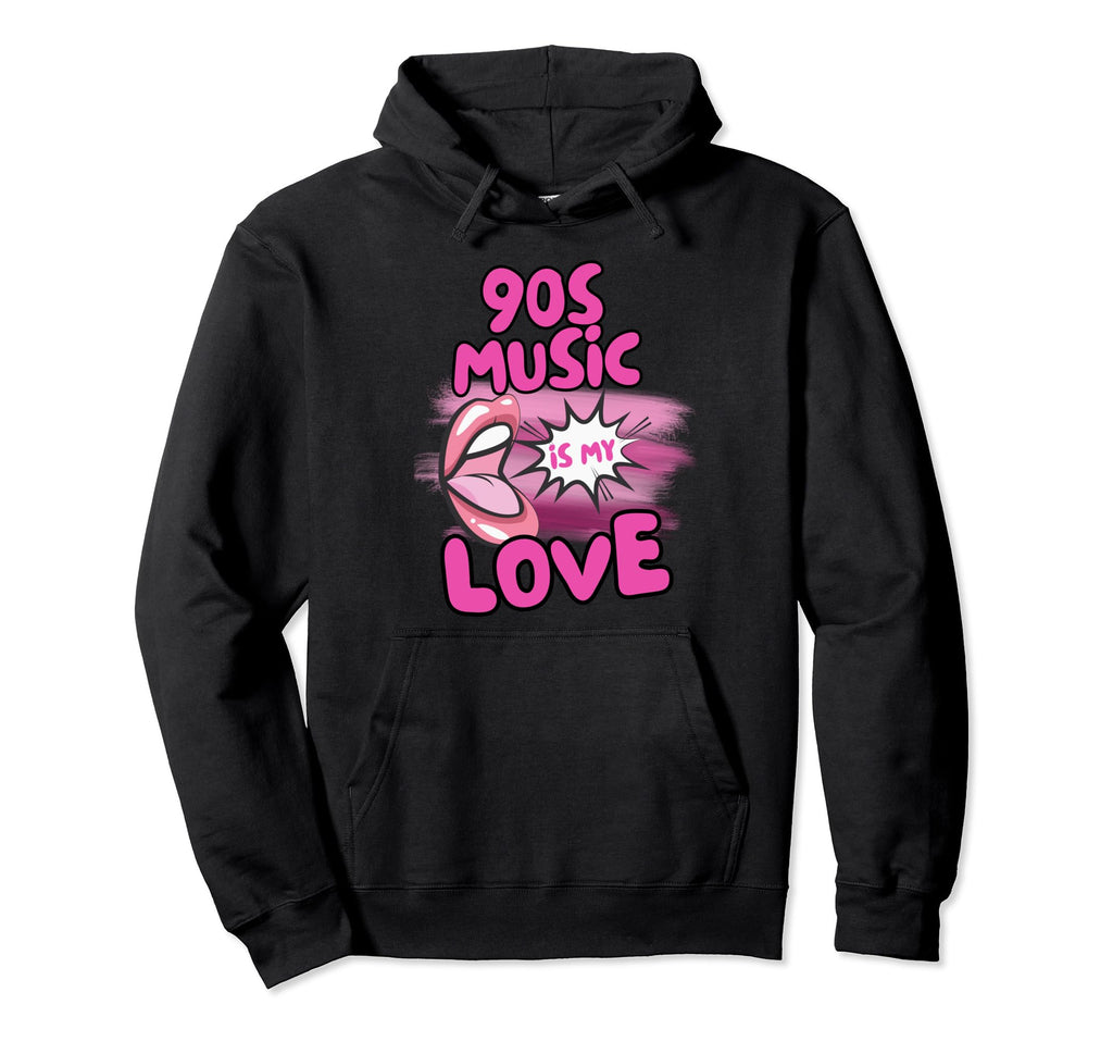 90S Music Is My Love Cassette Tape Hoodie - Graphic Print for Adults - T-Shirt, Sweatshirt, Hoodie