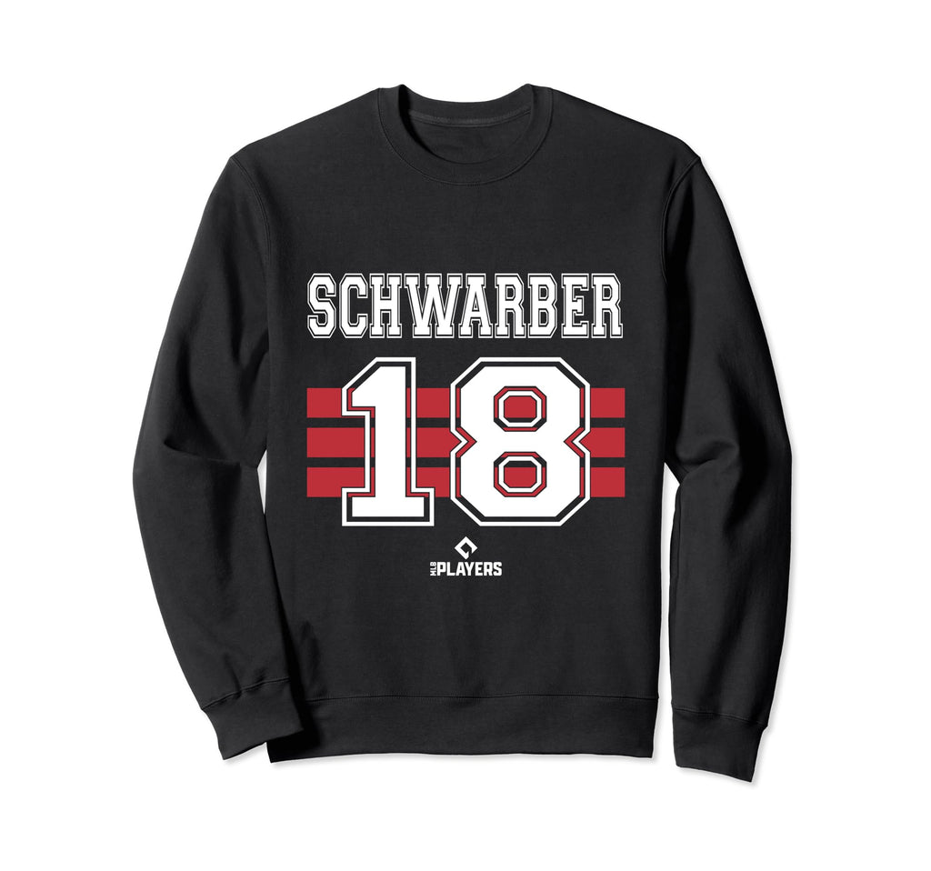 Kyle Schwarber 18 Boston Mlbpa Sweatshirt - Novelty Apparel Unisex - T-Shirt, Sweatshirt, Hoodie