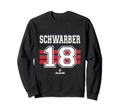 Kyle Schwarber 18 Boston Mlbpa Sweatshirt - Novelty Apparel Unisex - T-Shirt, Sweatshirt, Hoodie