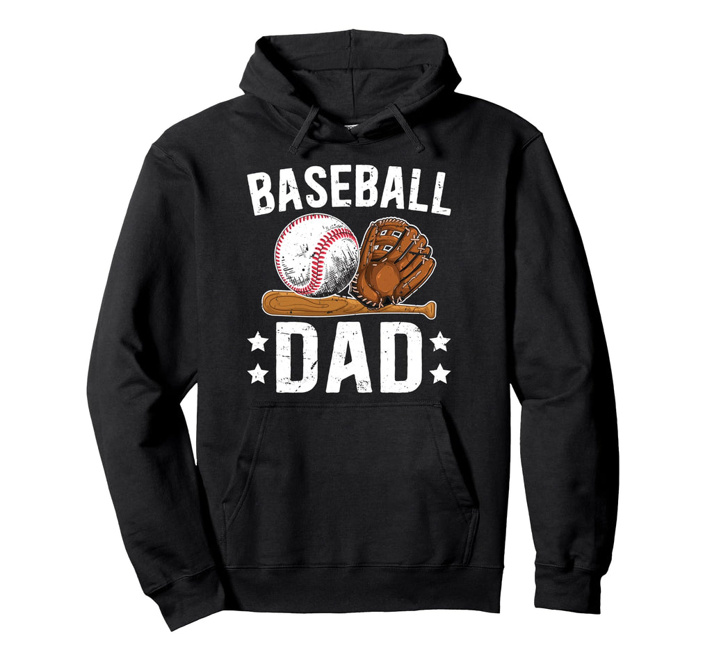 Baseball Dad Baseball Player Dad Proud Hoodie - Unique Graphic for Adults - T-Shirt, Sweatshirt, Hoodie