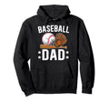 Baseball Dad Baseball Player Dad Proud Hoodie - Unique Graphic for Adults - T-Shirt, Sweatshirt, Hoodie
