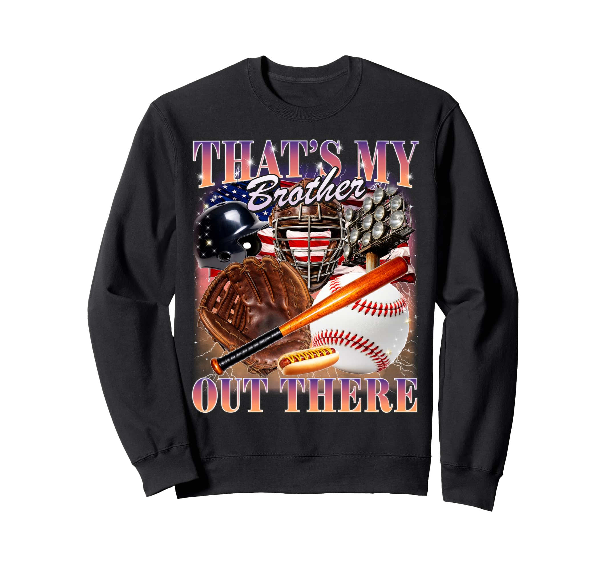 That My Brother Out There Usa Sweatshirt - Custom Art Print for Adults - T-Shirt, Sweatshirt, Hoodie