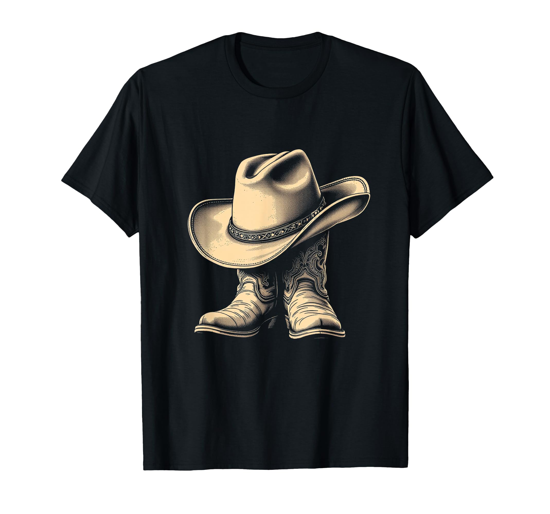 Cowboy T-Shirt - Novelty Apparel Unisex - T-Shirt, Sweatshirt, Hoodie