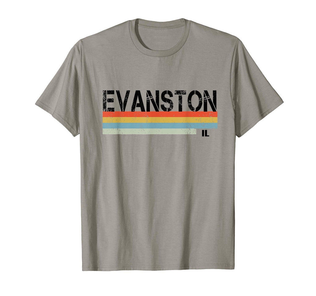 Evanston Stripes T-Shirt - Novelty Apparel Unisex - T-Shirt, Sweatshirt, Hoodie