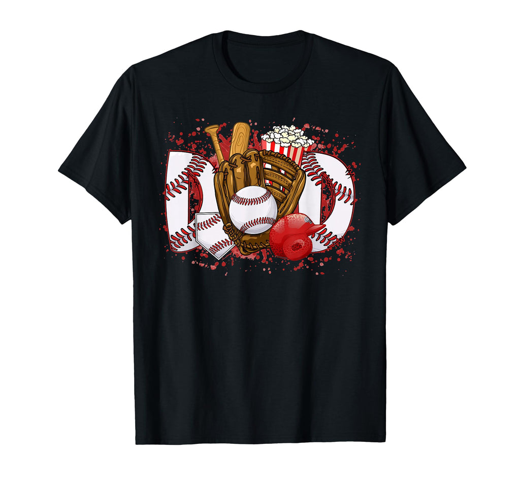 Baseball Dad Baseball Lovers Funny Fathers T-Shirt - Unique Graphic Unisex - T-Shirt, Sweatshirt, Hoodie