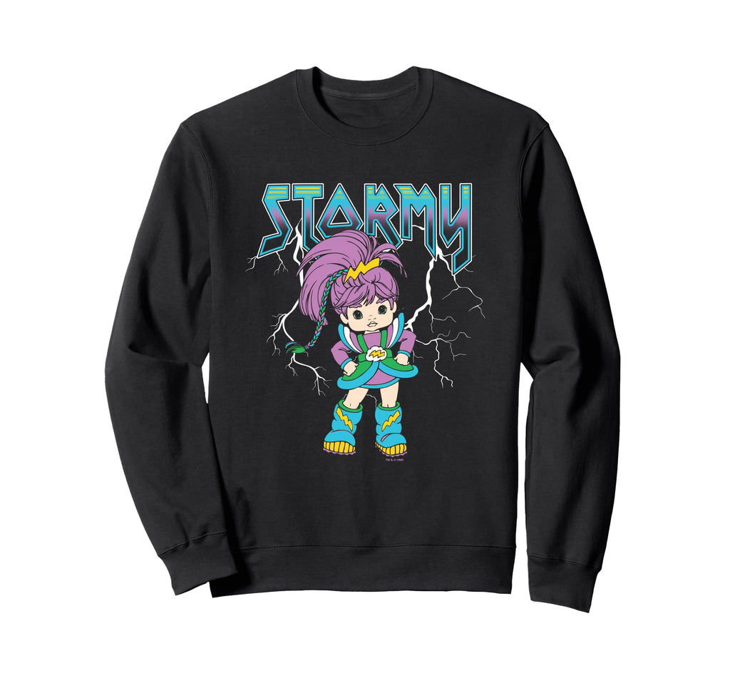 Rainbow Brite Stormy Rock Band Sweatshirt - Fun Novelty Design for Adults - T-Shirt, Sweatshirt, Hoodie