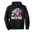 Vaporwave Aesthetic Monster Truck Offroad Hoodie - Custom Art Print Unisex - T-Shirt, Sweatshirt, Hoodie