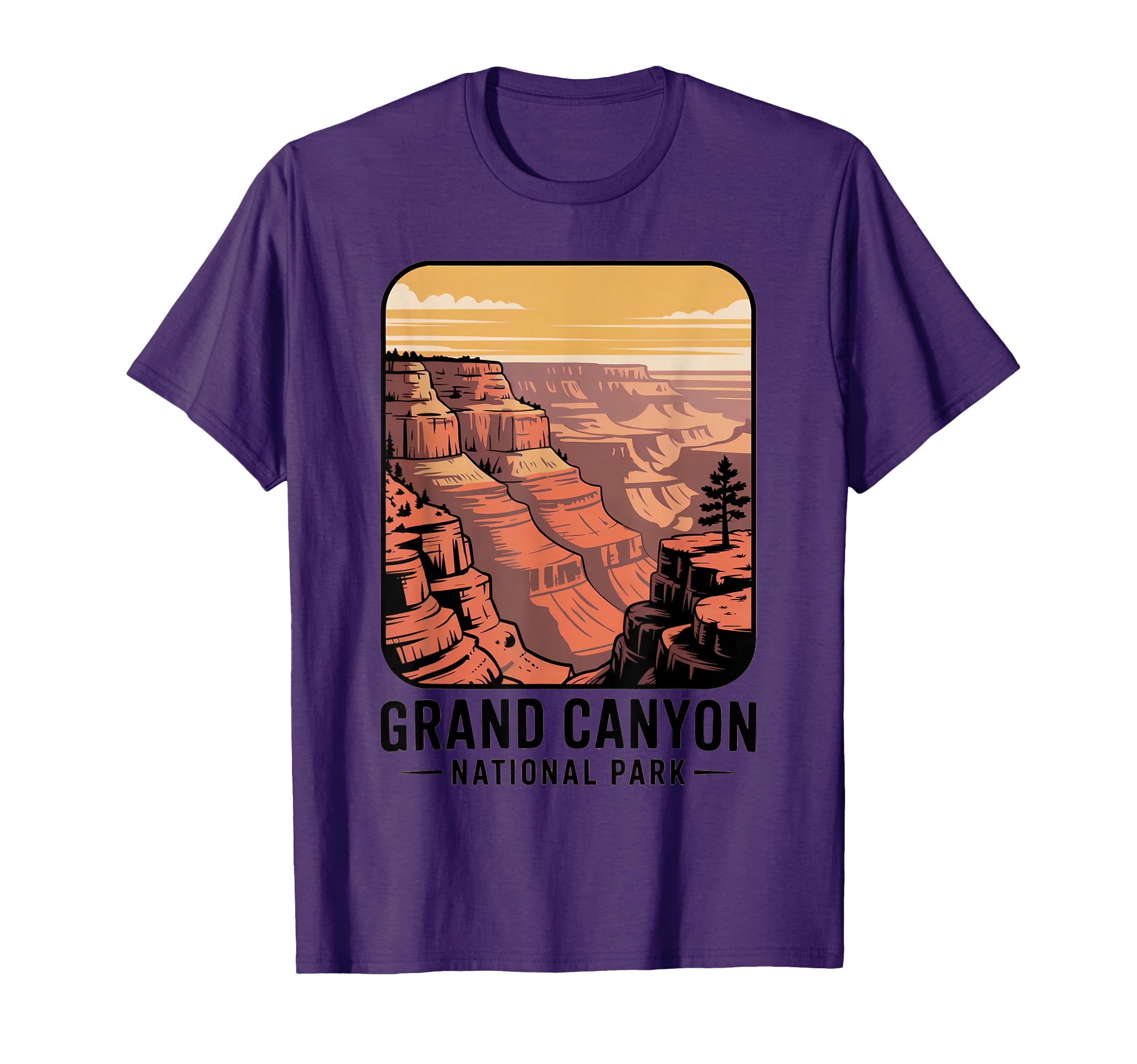 Grand Canyon National Park T-Shirt - Casual Everyday Wear for Adults - T-Shirt, Sweatshirt, Hoodie