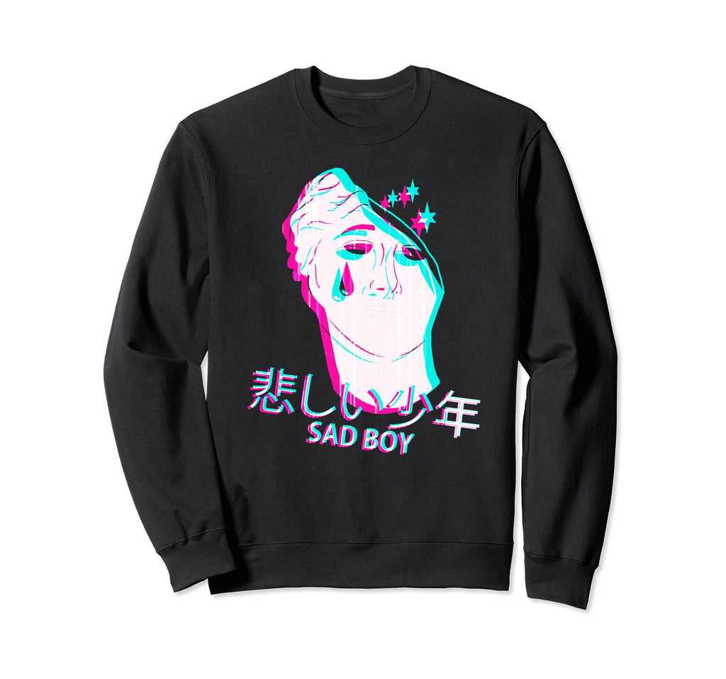 Japanese 90S Minimal Soft Grunge Sweatshirt - Trendy Graphic for Adults - T-Shirt, Sweatshirt, Hoodie