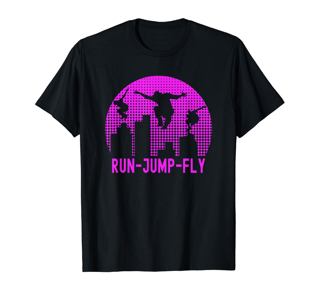 Parkour Vaporwave Aesthetic Free Running T-Shirt - Minimalist Print Unisex - T-Shirt, Sweatshirt, Hoodie