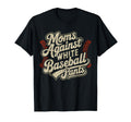 Moms Against White Baseball Pants T-Shirt - Minimalist Print for Adults - T-Shirt, Sweatshirt, Hoodie