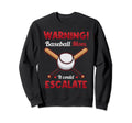 Baseball Stuff Baseball Bat Ball Sweatshirt - Novelty Apparel Men Women - T-Shirt, Sweatshirt, Hoodie
