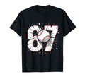 67 Baseball Six Seven 6 7 Meme 67 T-Shirt - Unique Graphic Unisex - T-Shirt, Sweatshirt, Hoodie