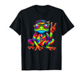 Hippie Tie Dye Frog 70S Party 60S T-Shirt - Aesthetic Graphic for Adults - T-Shirt, Sweatshirt, Hoodie
