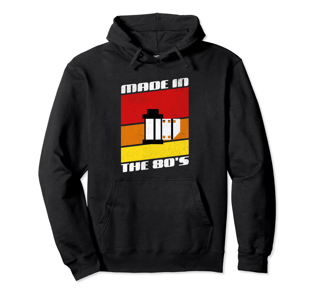 Made 80S Camera Film Roll 80S 90S Hoodie - Streetwear Style for Adults - T-Shirt, Sweatshirt, Hoodie