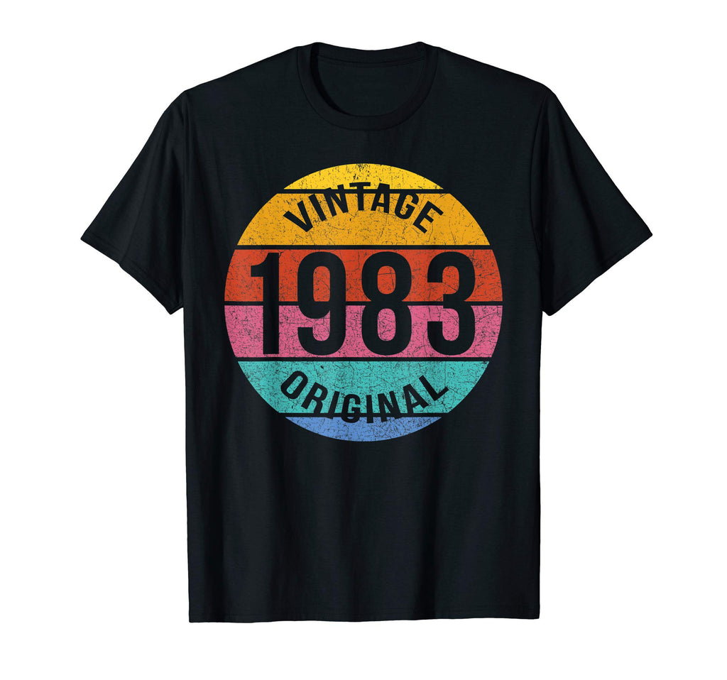 1983 36Th Birthday Gift Sunset T-Shirt - Graphic Print Unisex - T-Shirt, Sweatshirt, Hoodie