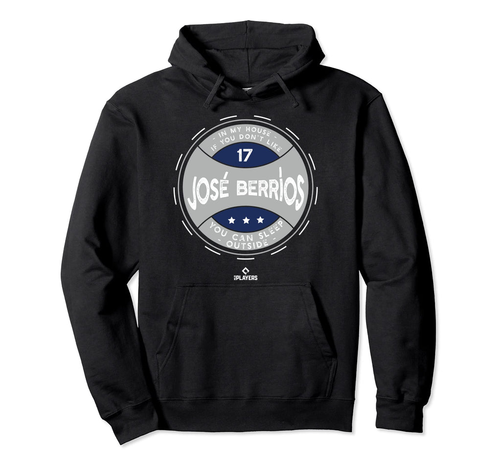 My House Jose Berrios Funny Toronto Hoodie - Unique Graphic for Adults - T-Shirt, Sweatshirt, Hoodie