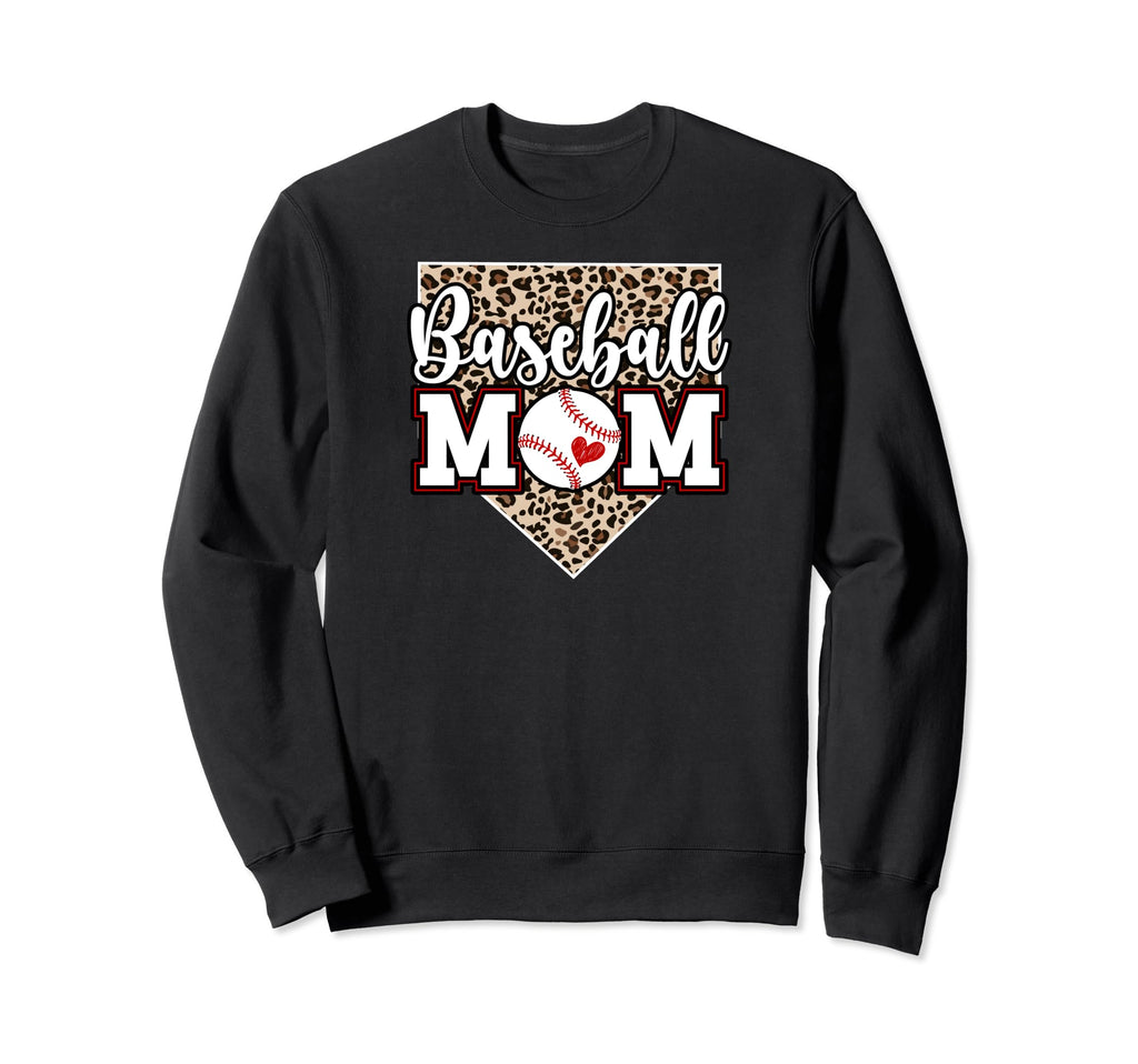 Baseball Mom Baseball Player Mama Sweatshirt - Unique Graphic Men Women - T-Shirt, Sweatshirt, Hoodie
