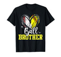 Ball Brother Softball Baseball Brother T-Shirt - Graphic Print Men Women - T-Shirt, Sweatshirt, Hoodie