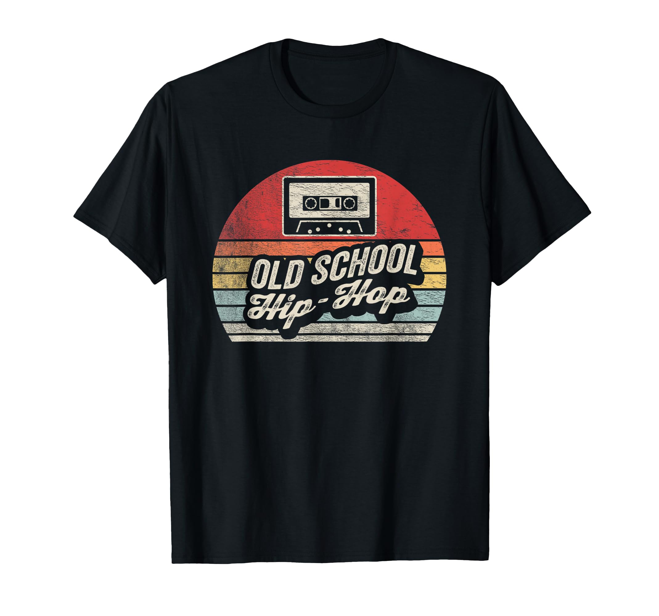 Old School Hip Hop Cassette Tape 80S 90S T-Shirt - Trendy Graphic Unisex - T-Shirt, Sweatshirt, Hoodie