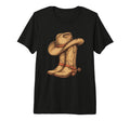 Cowboy Hat And Boots Western T-Shirt - Graphic Print Men Women - T-Shirt, Sweatshirt, Hoodie